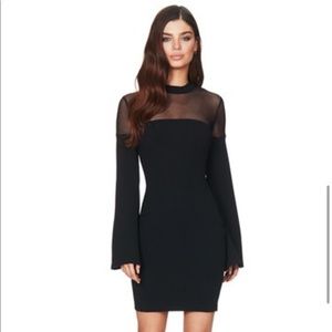 Sin City Mini Dress, Black by Nookie size M